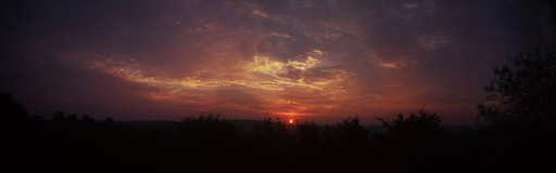 Sunrise at Twin Chimney Farm